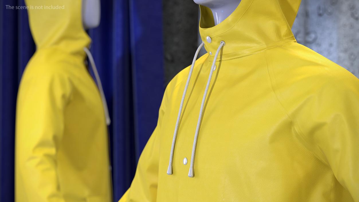 Raincoat Waterproof 3D model