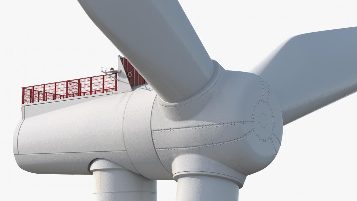 3D Offshore Wind Farm with Turbine