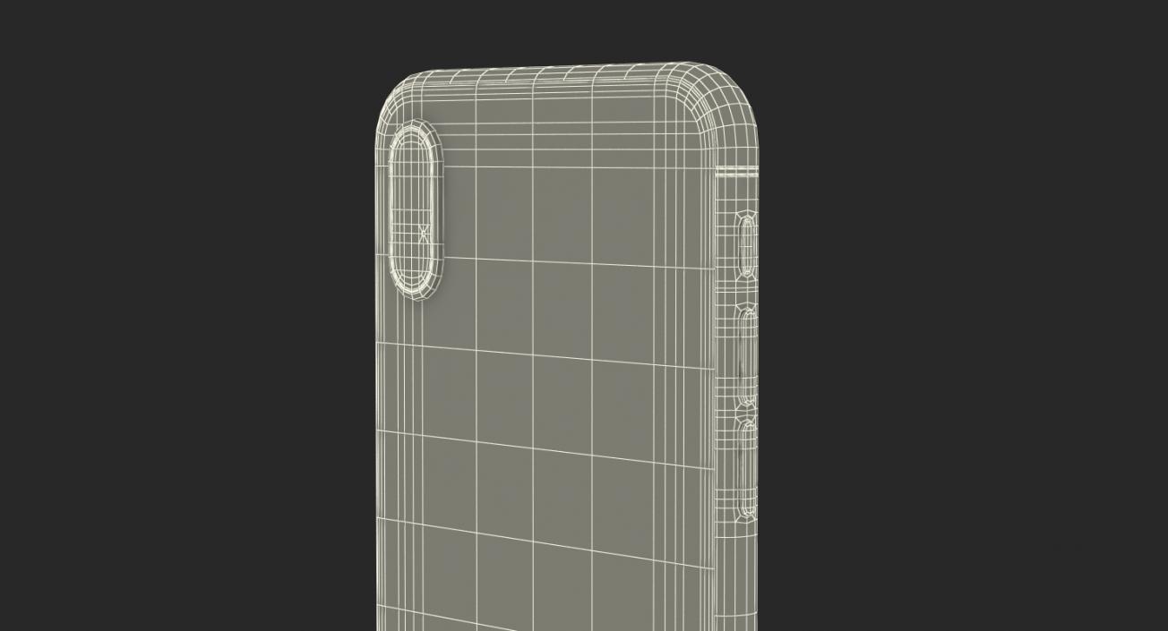 3D Iphone 8 Concept Silver model