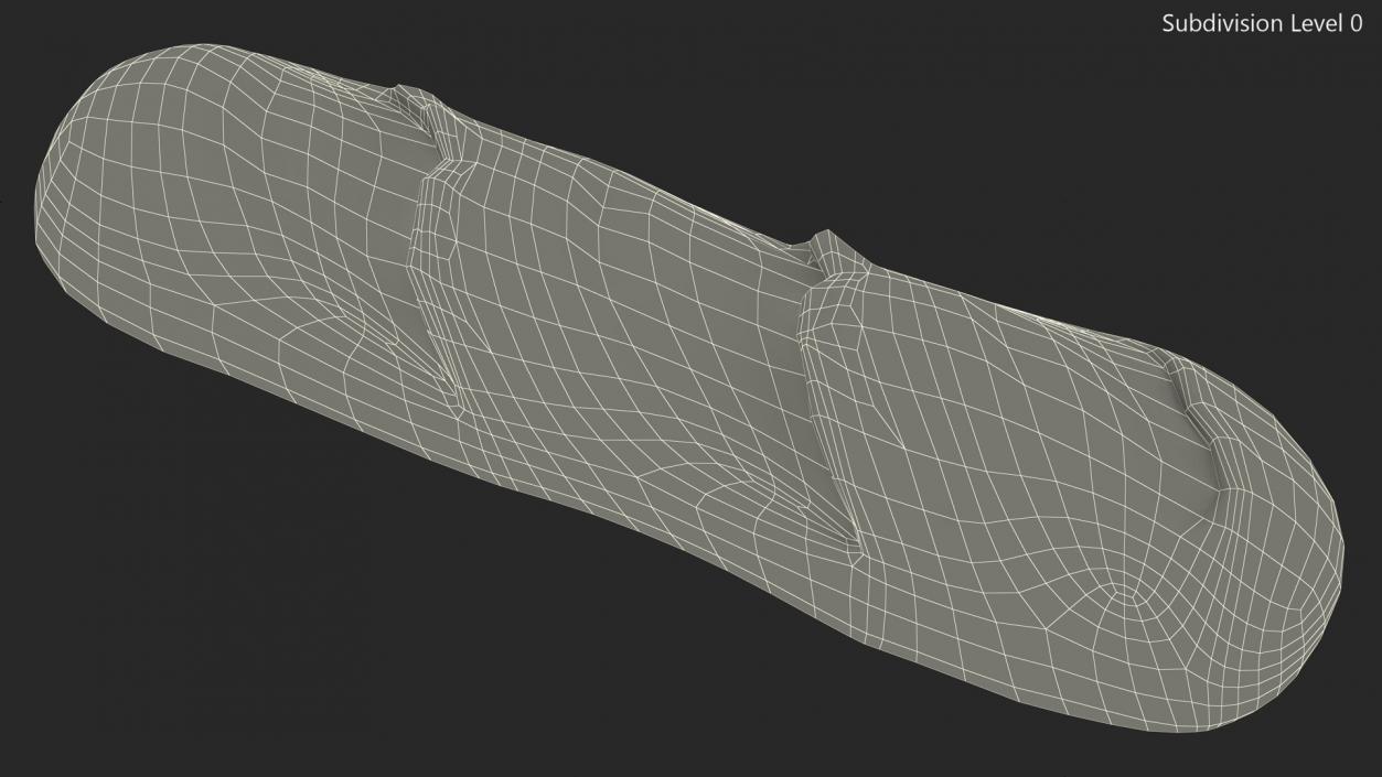 3D model Realistic French Baguette