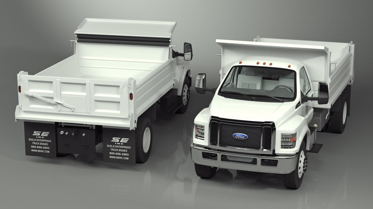 3D Ford F-650 Supertrack