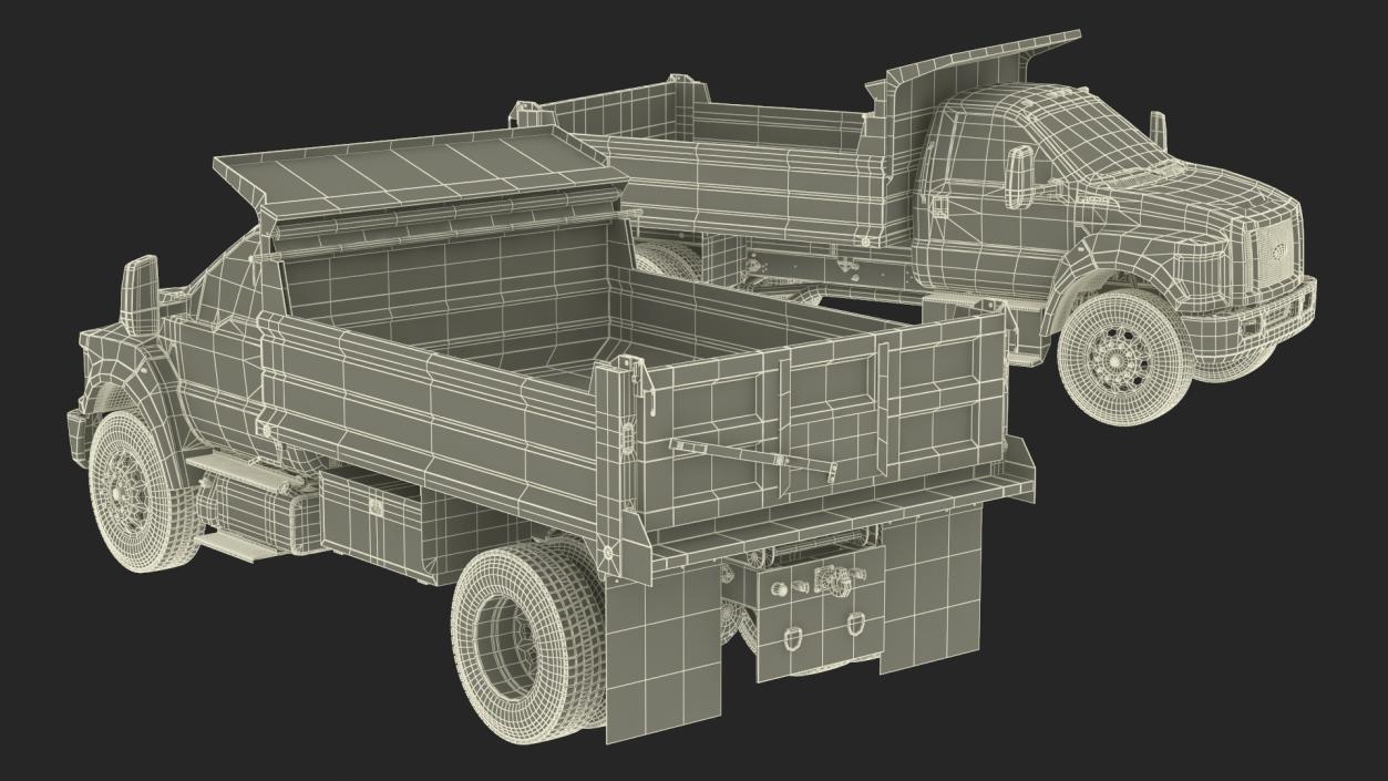 3D Ford F-650 Supertrack