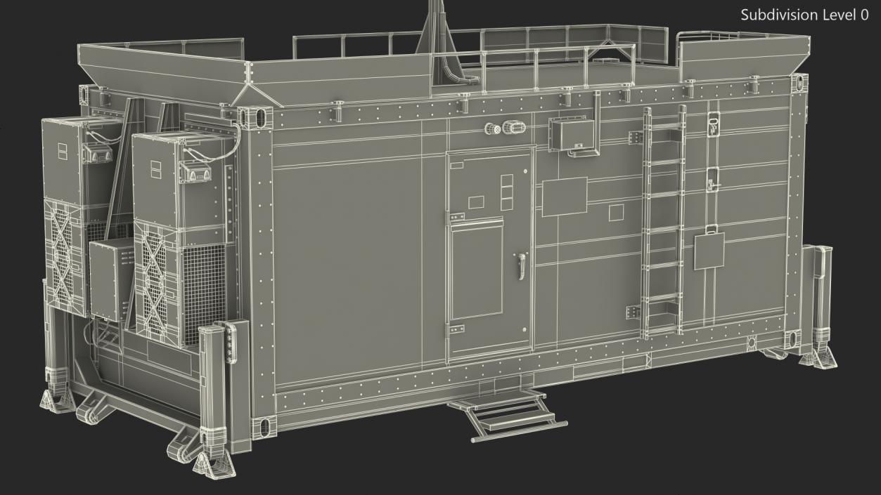 3D model Missile Control Unit