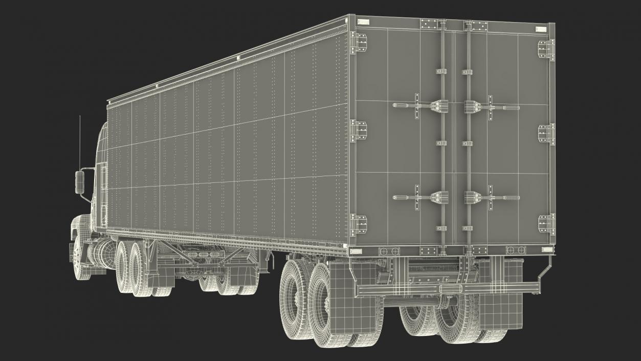 3D Pinnacle 2025 Truck and Semi Trailer