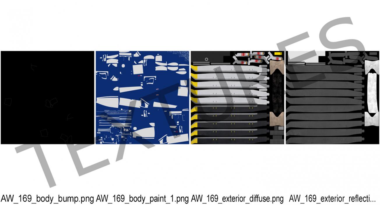 3D Multirole Helicopter AgustaWestland AW169