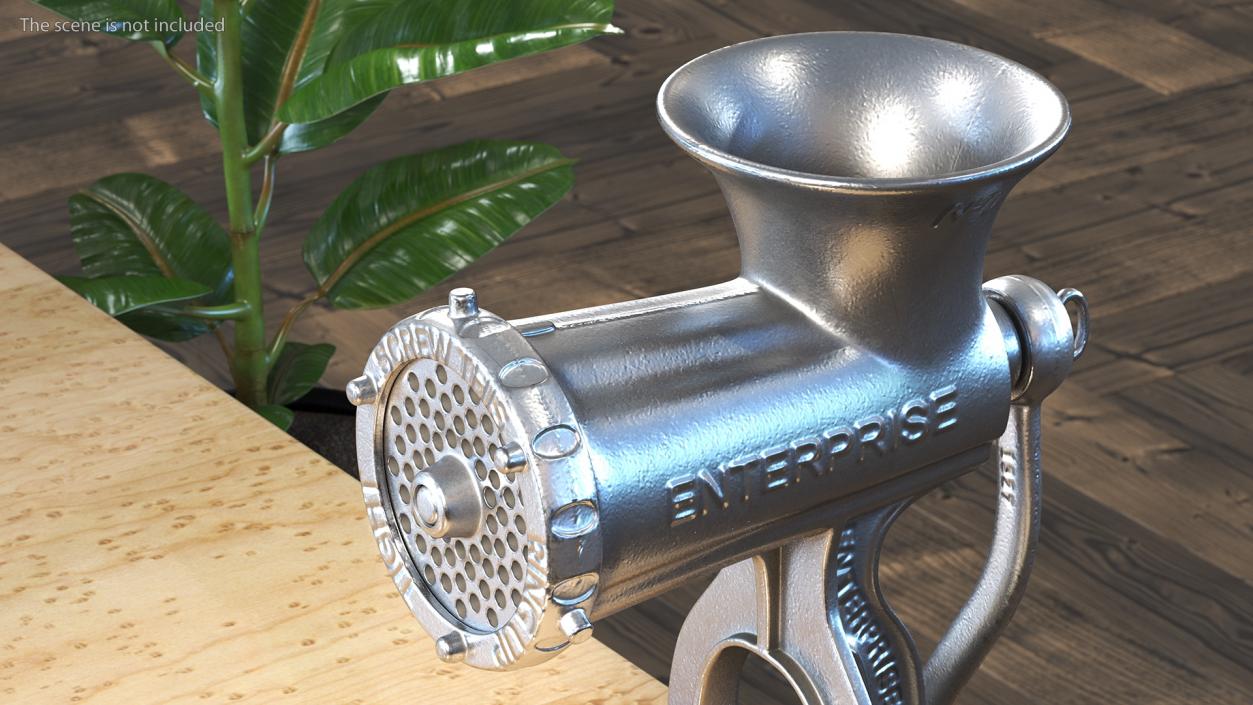 Hand Meat Grinder 3D