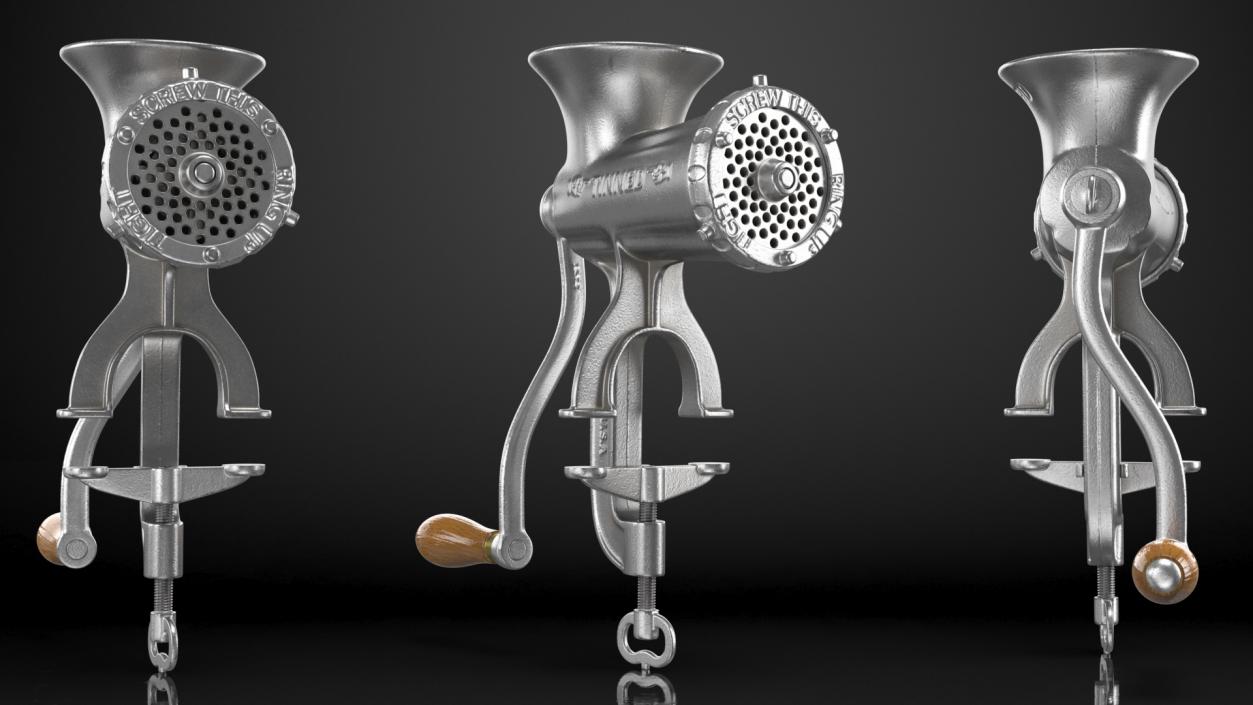 Hand Meat Grinder 3D