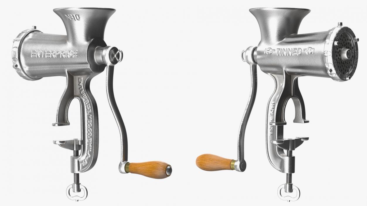 Hand Meat Grinder 3D