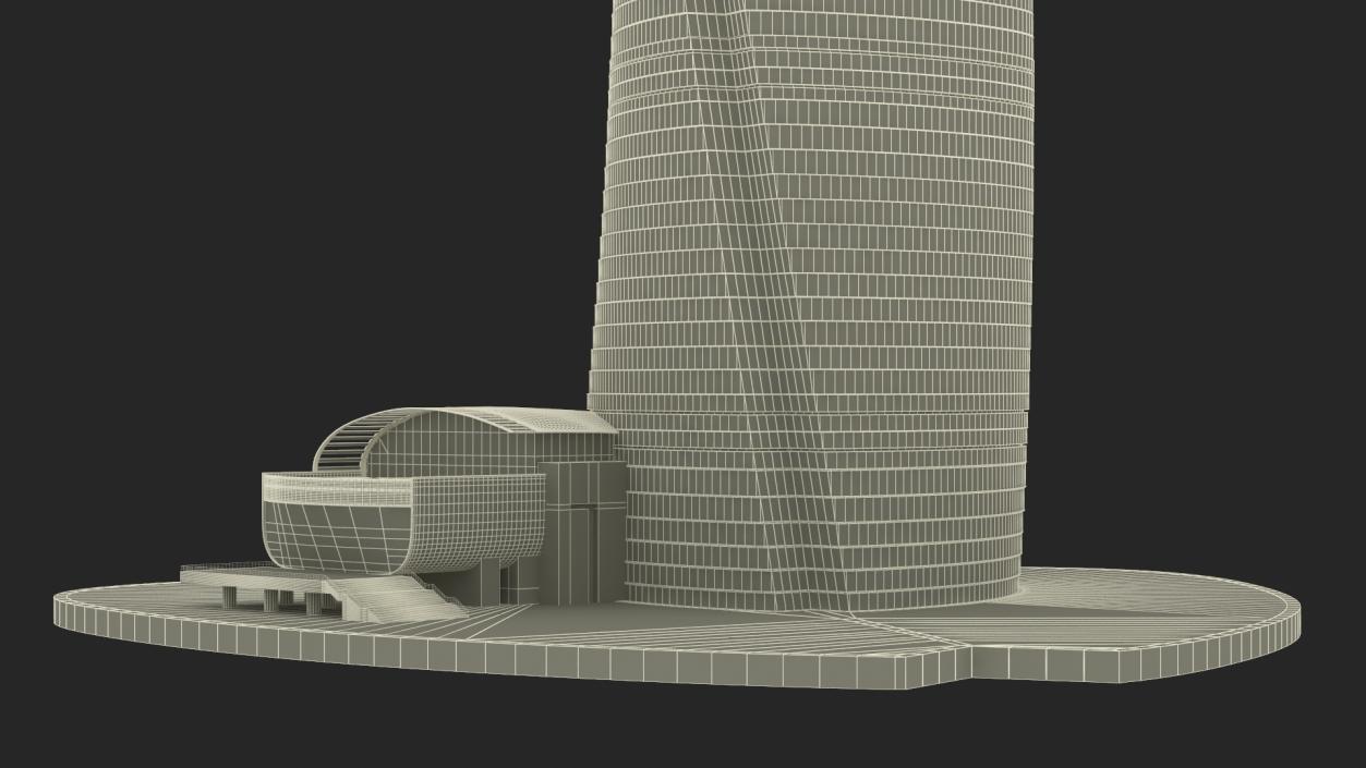 3D model Shanghai Tower Chinas Tallest Skyscraper