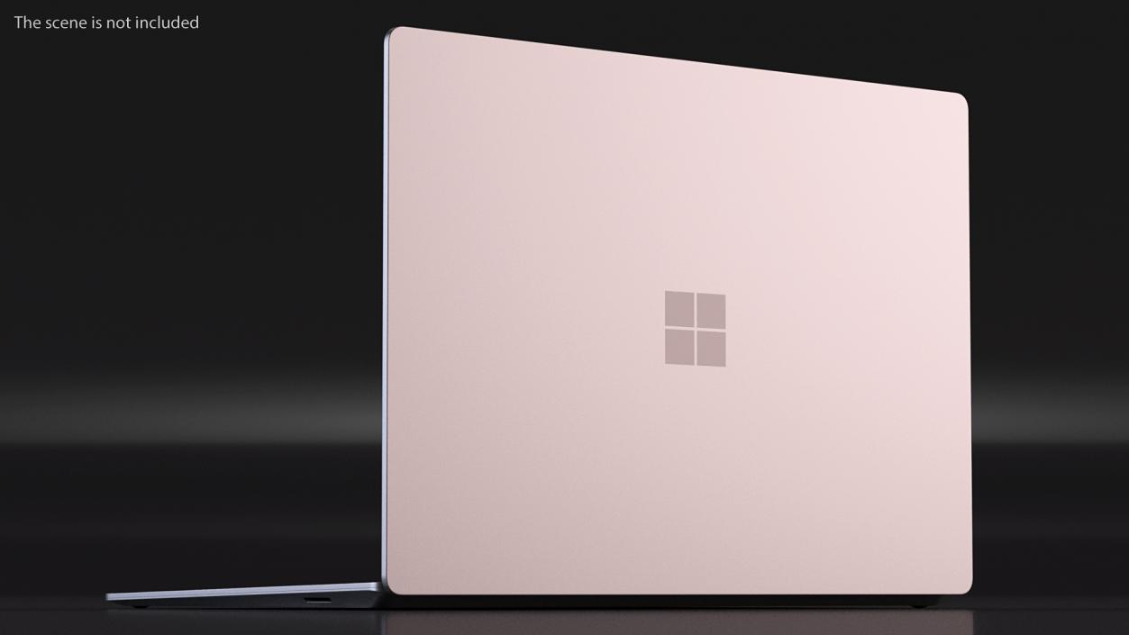 3D Microsoft Surface Laptop 4 15 Inch Matte Black