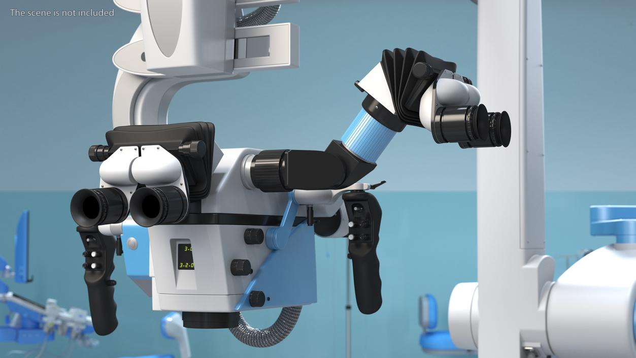 3D Neurosurgery Microscope model