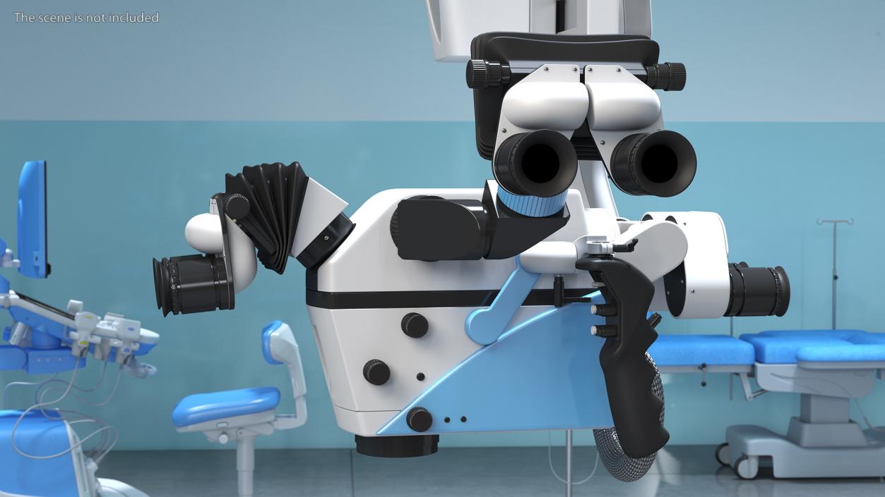 3D Neurosurgery Microscope model