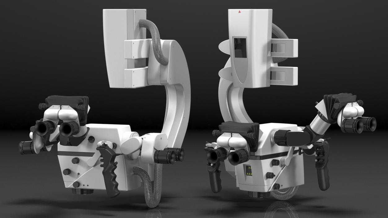 3D Neurosurgery Microscope model