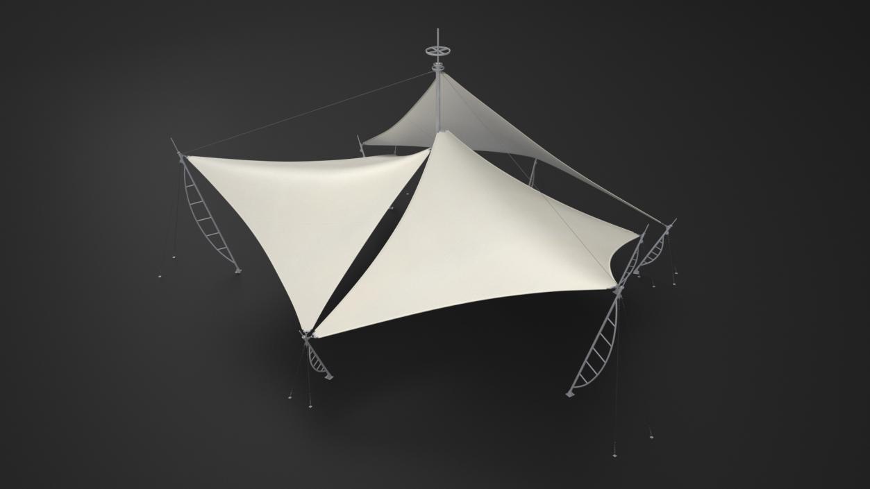 Tent Pavilions 3D model