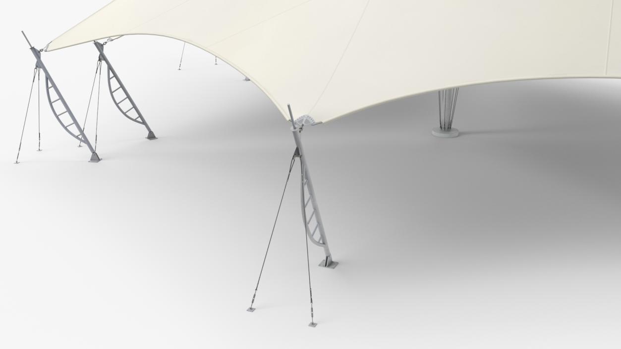 Tent Pavilions 3D model