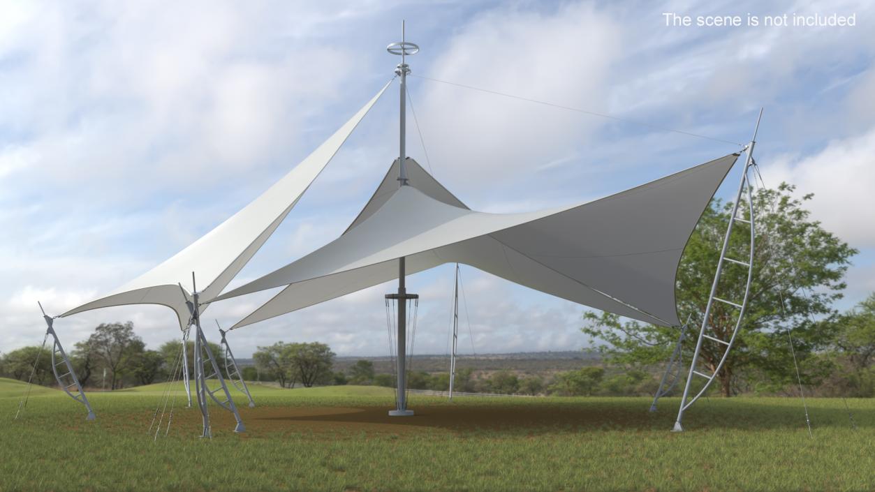 Tent Pavilions 3D model