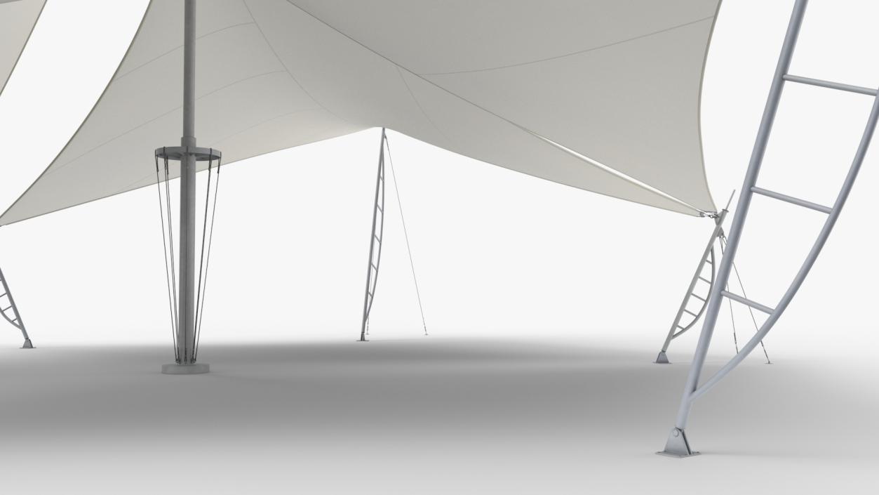 Tent Pavilions 3D model