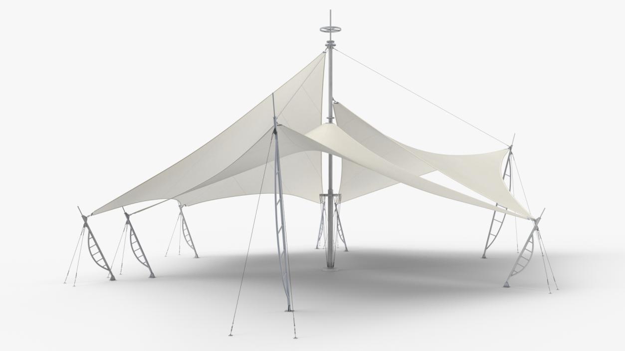 Tent Pavilions 3D model