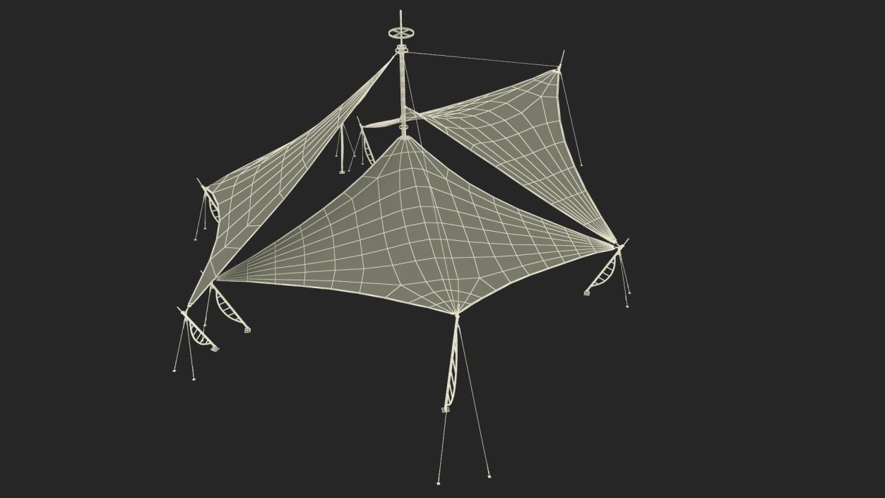 Tent Pavilions 3D model