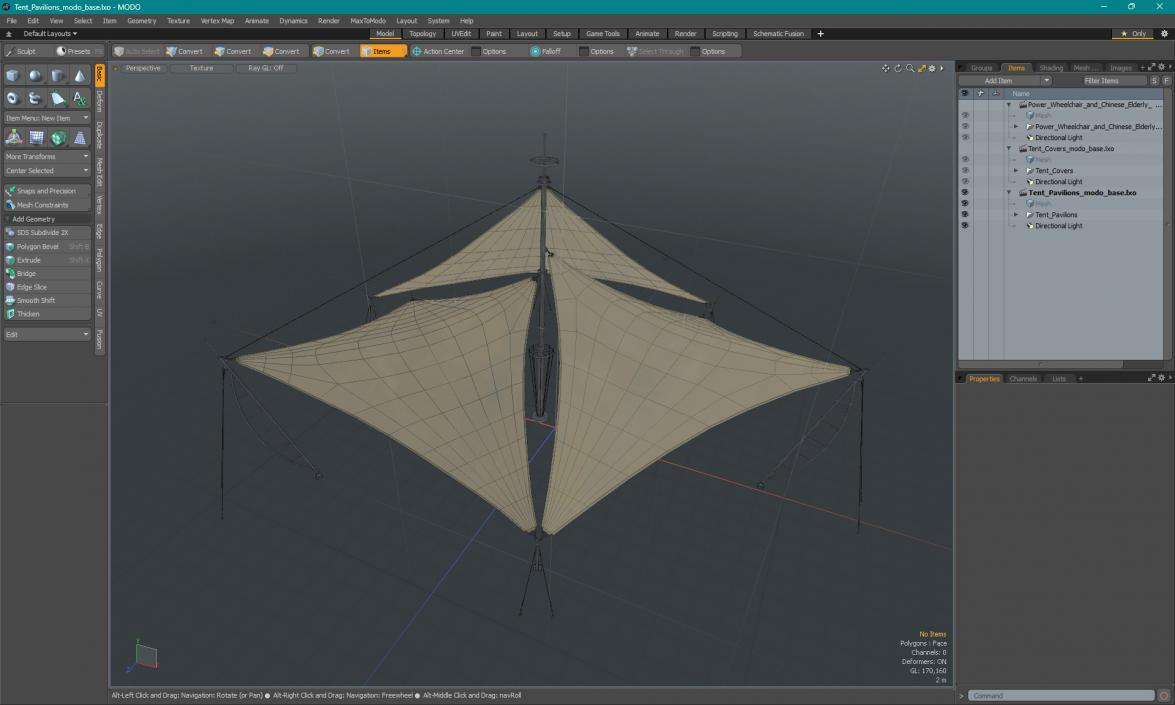 Tent Pavilions 3D model