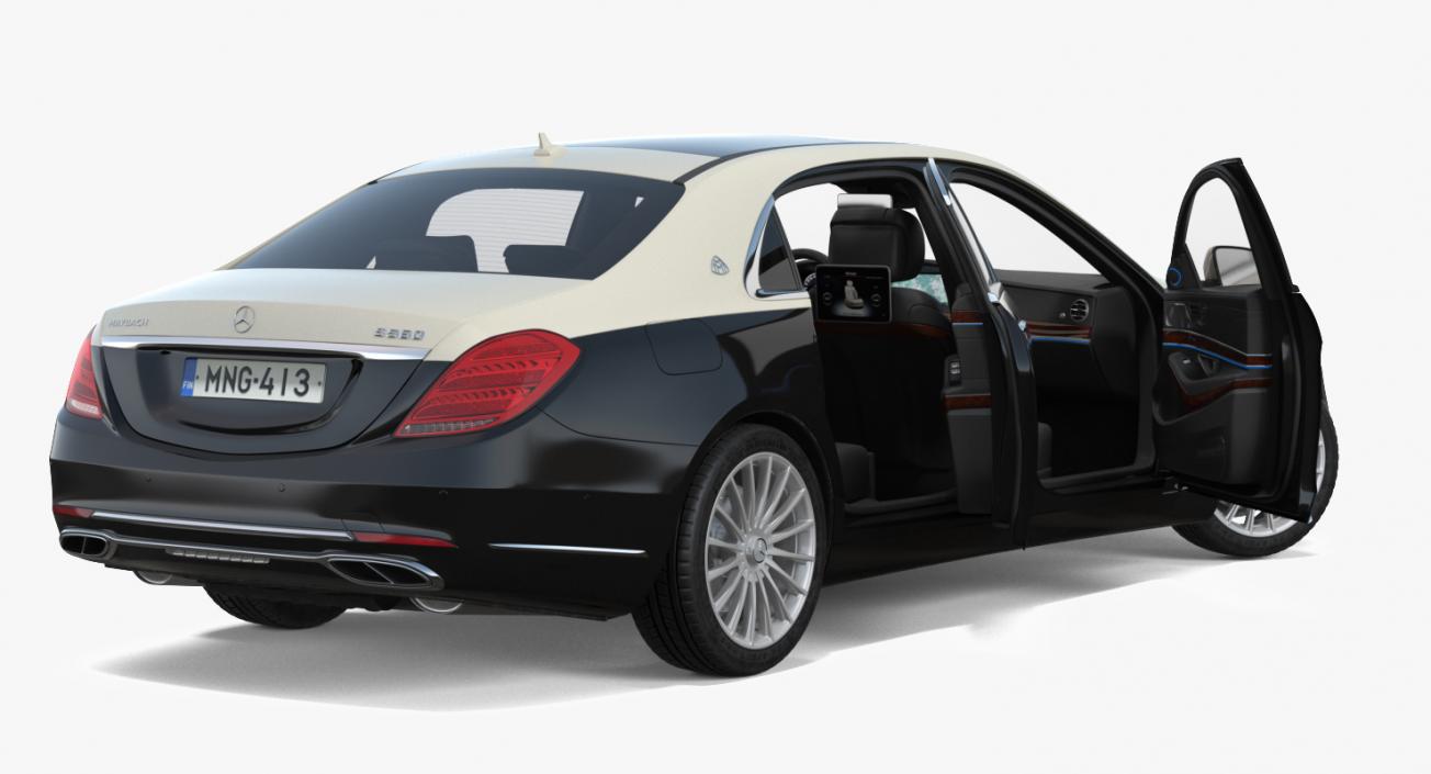 3D Mercedes Benz S560 Maybach