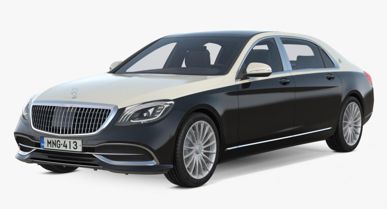 3D Mercedes Benz S560 Maybach