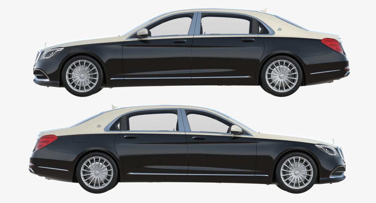 3D Mercedes Benz S560 Maybach