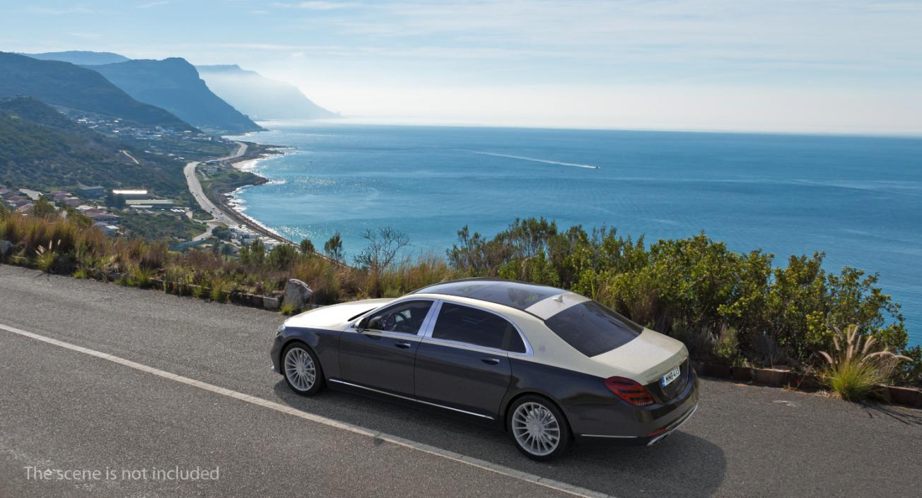 3D Mercedes Benz S560 Maybach