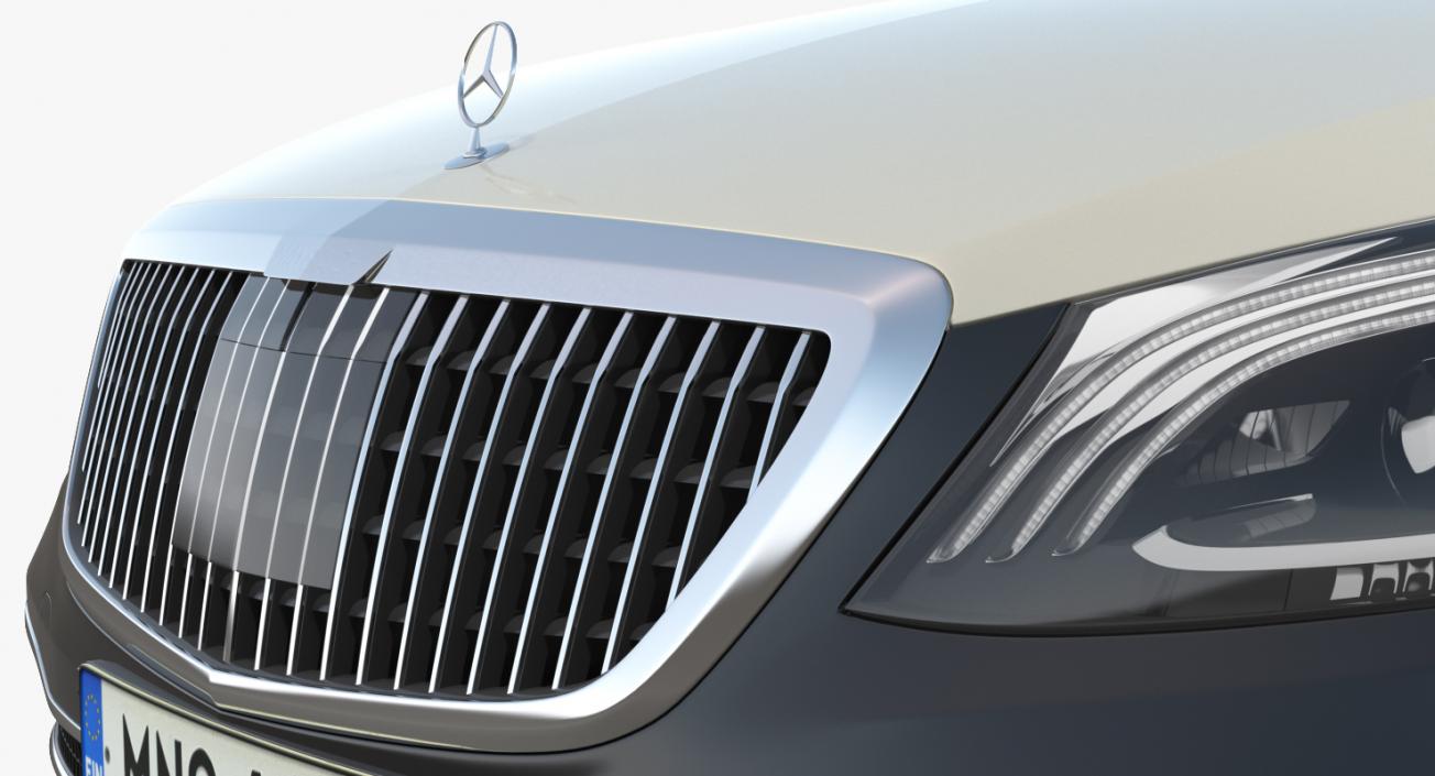 3D Mercedes Benz S560 Maybach