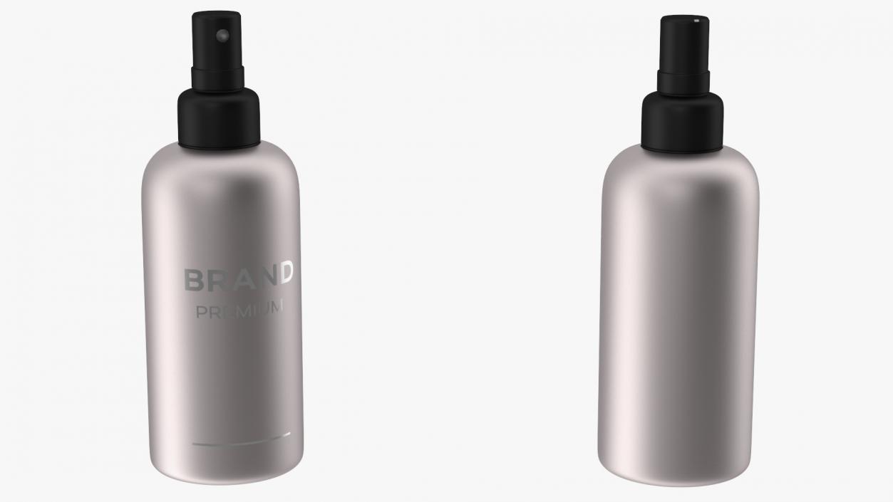 Black Cosmetic Spray Bottle 3D