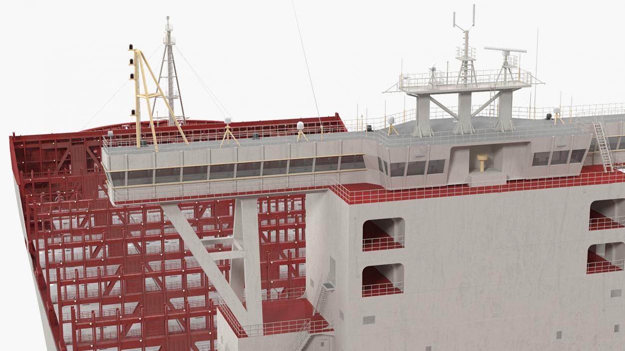 3D Ultra Large Container Vessel model