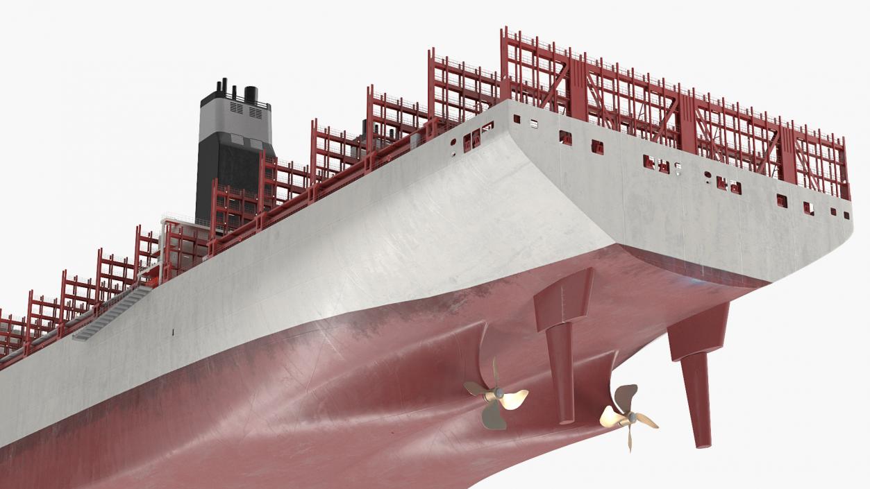 3D Ultra Large Container Vessel model