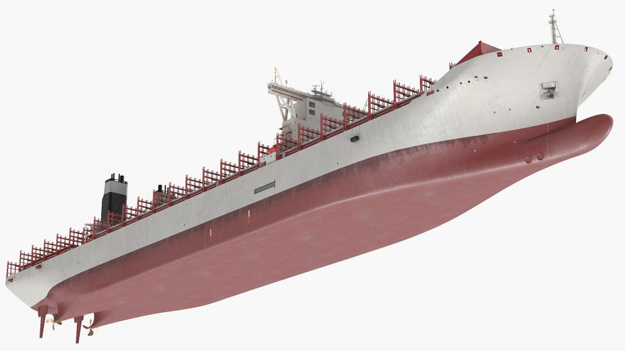 3D Ultra Large Container Vessel model