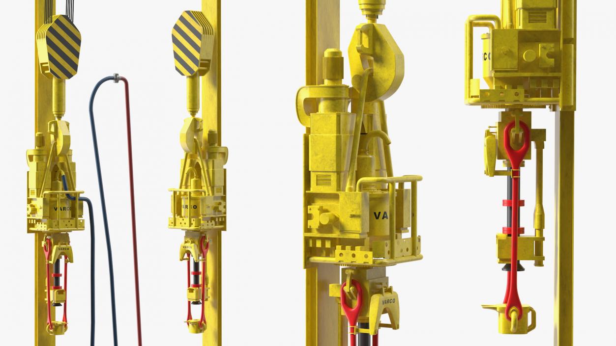 Uralmash ARKTIKA Drilling Rig 3D model