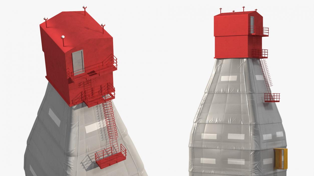 Uralmash ARKTIKA Drilling Rig 3D model