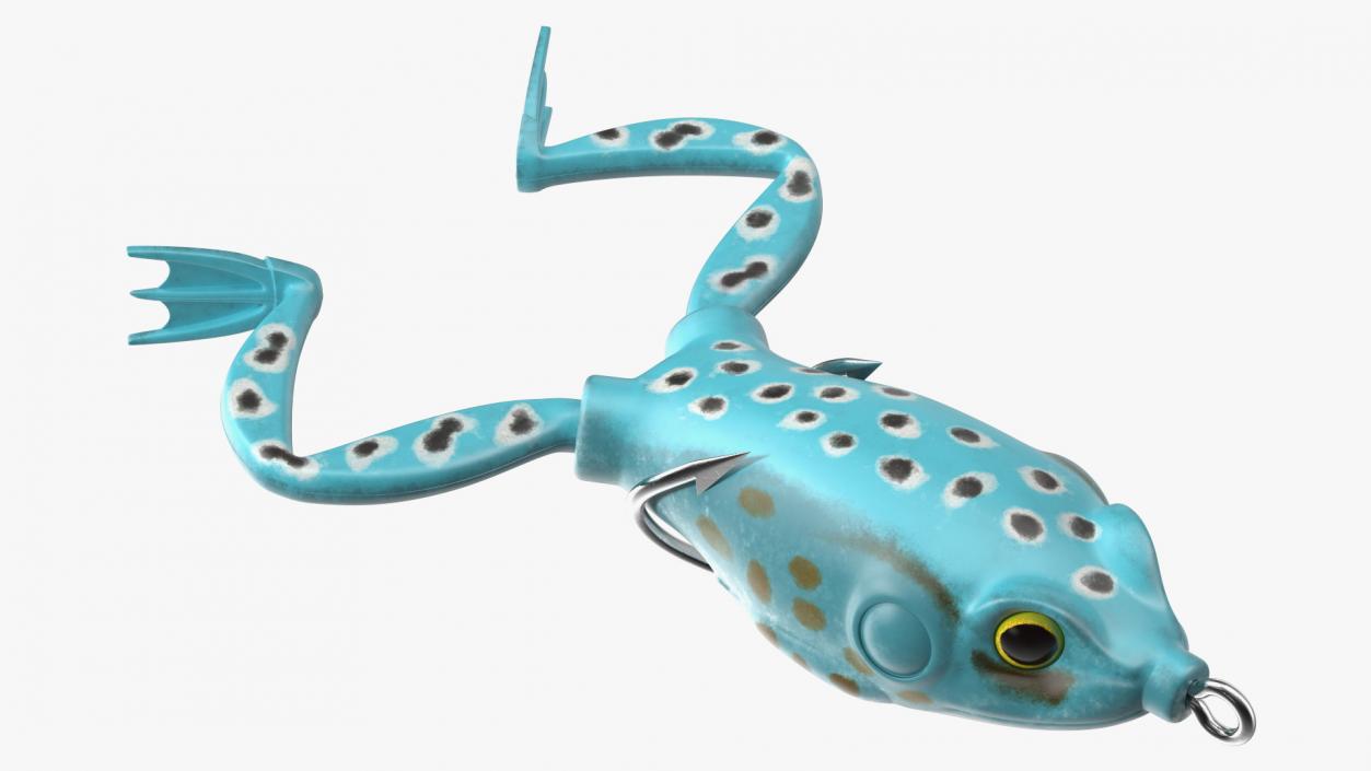 Soft Fishing Lure Frog 3D