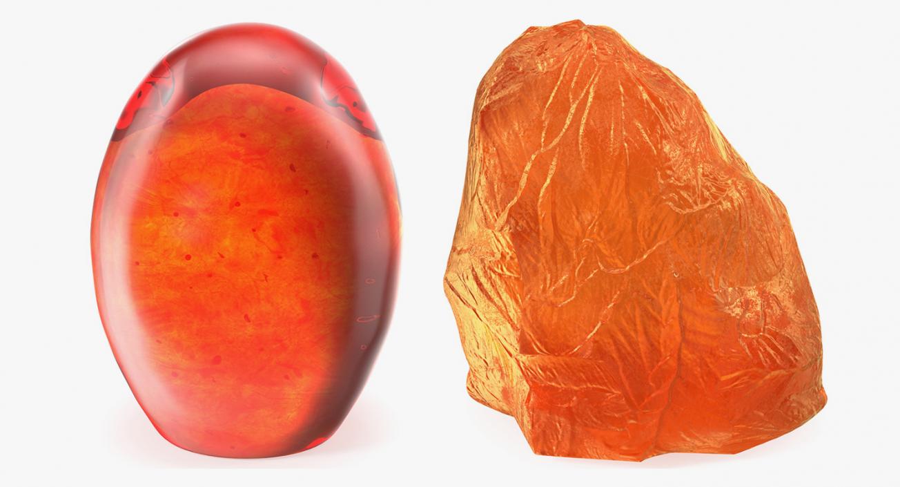 3D model Amber Minerals Collection