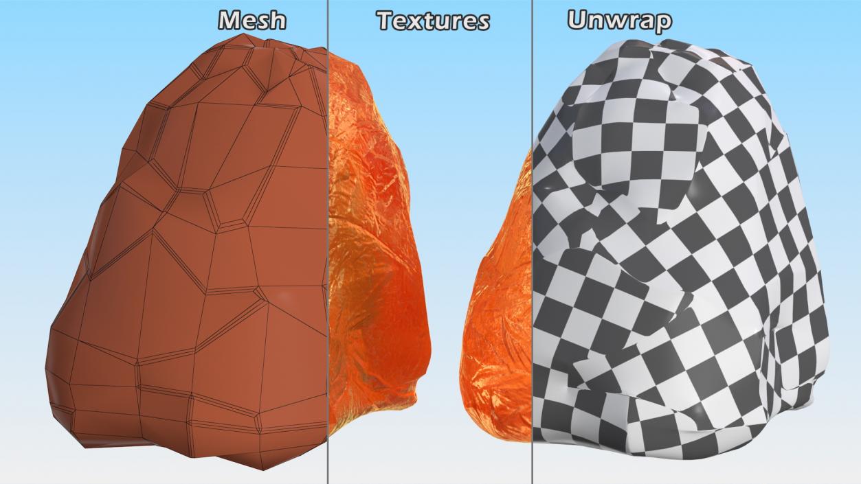 3D model Amber Minerals Collection