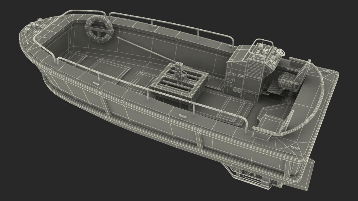 Nexans Aurora Cable Layer Vessel Rigged 3D model