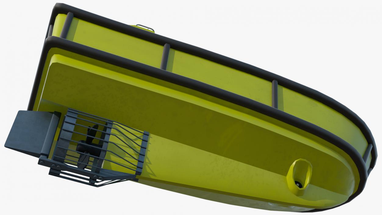 Nexans Aurora Cable Layer Vessel Rigged 3D model