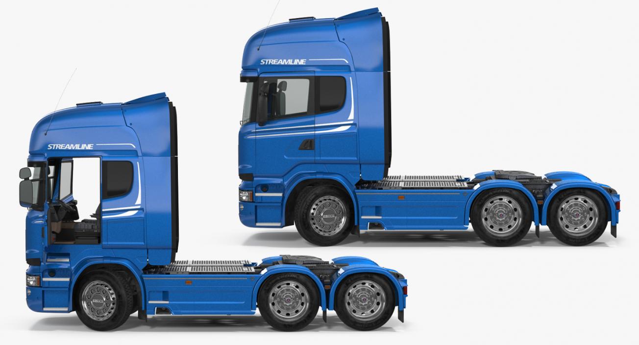 3D model Scania Streamline Truck Rigged