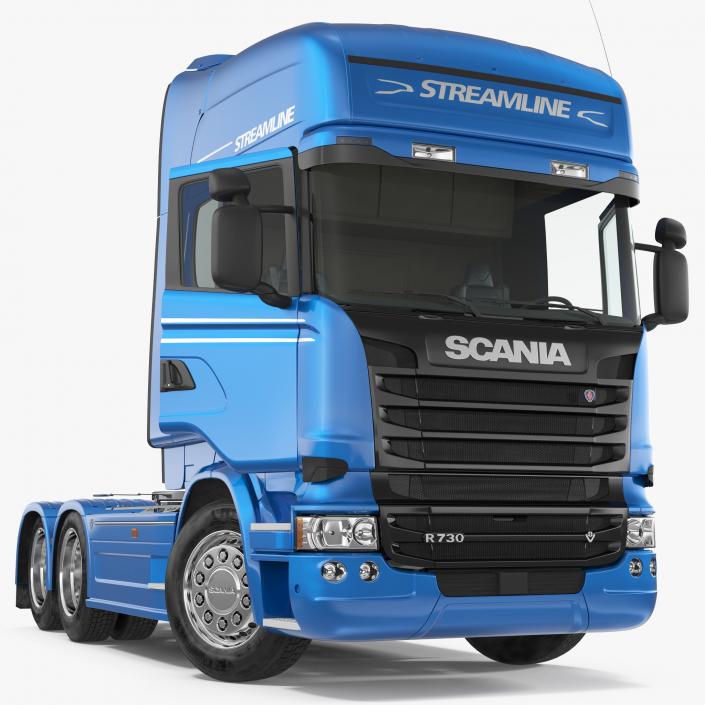 3D model Scania Streamline Truck Rigged