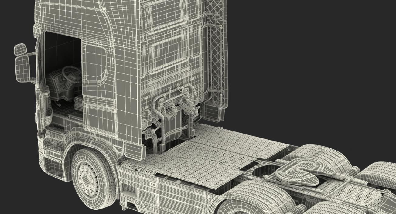 3D model Scania Streamline Truck Rigged