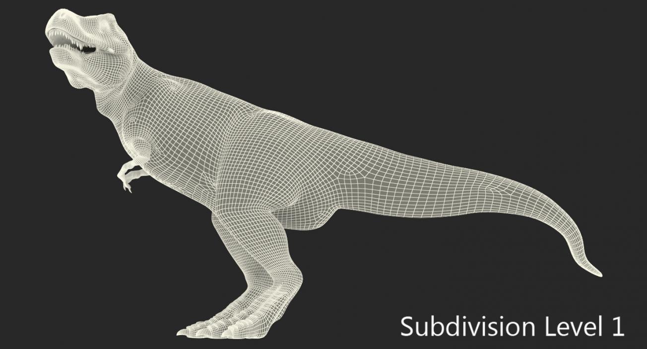 3D Tyrannosaurus Rex Standing