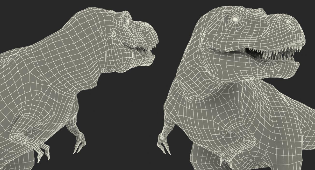 3D Tyrannosaurus Rex Standing