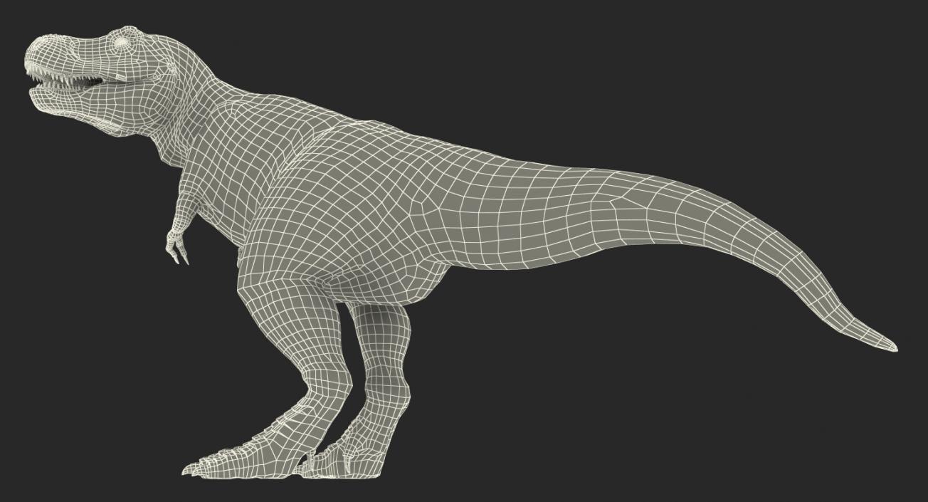 3D Tyrannosaurus Rex Standing