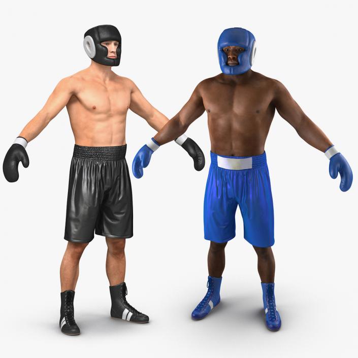 Boxers 3D Models Collection 3D