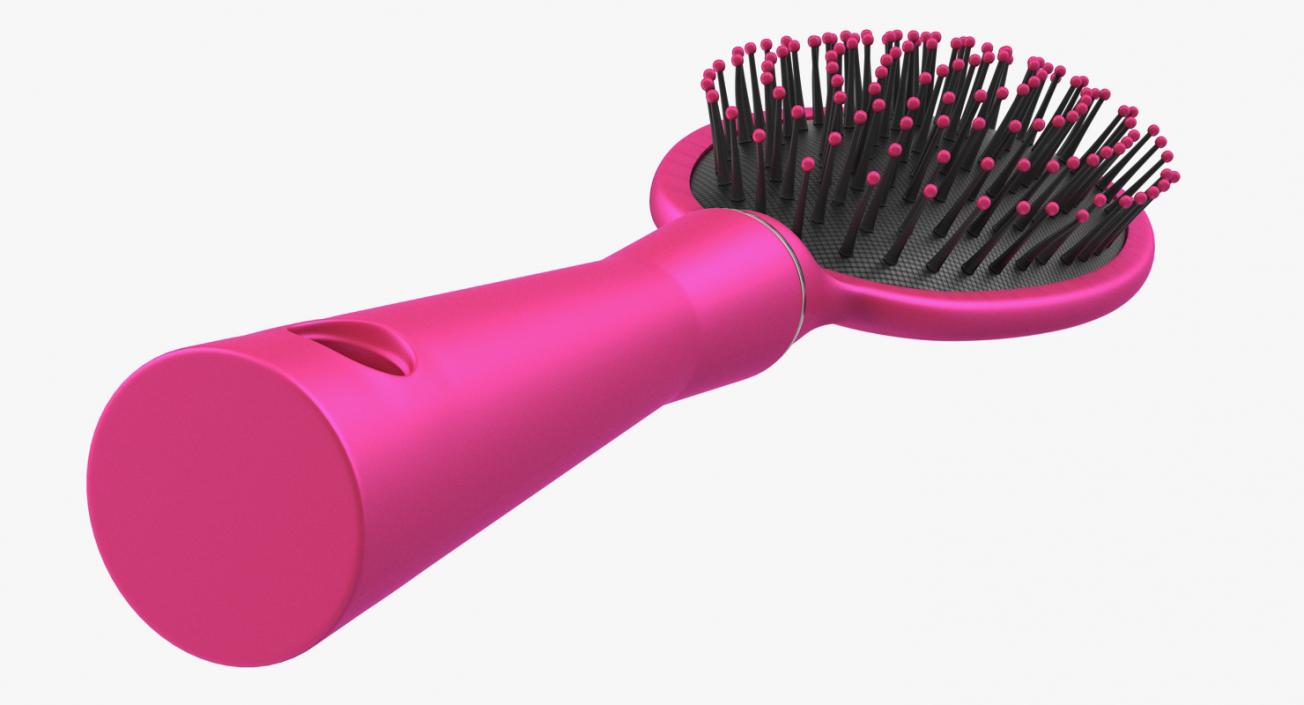 3D Natural Bristle Brush