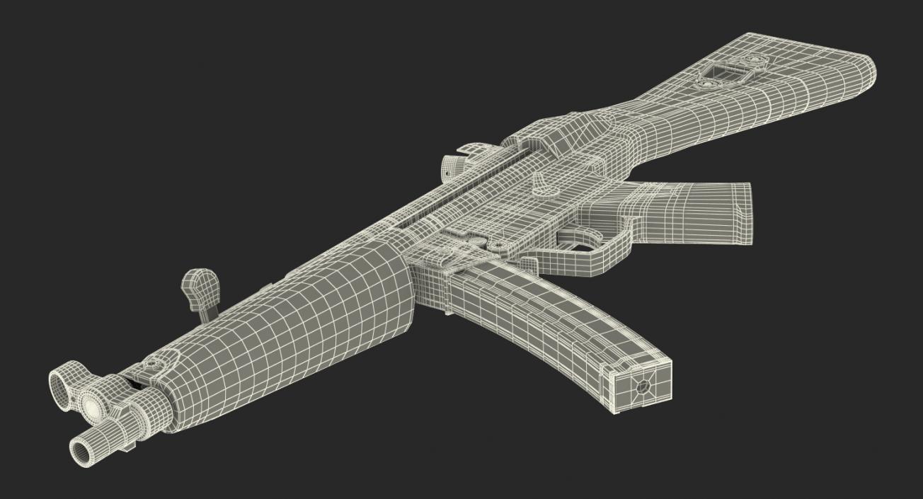 MP5 SMG German Submachine Gun 3D model