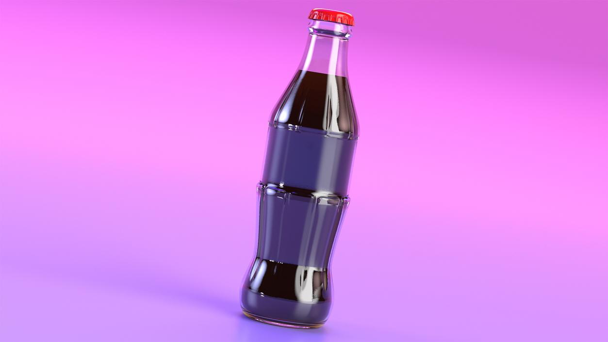 3D model 24 Soda Glass Bottle Case